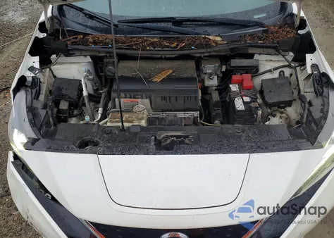 2019 Nissan Leaf S z USA, uszkodzony, nr VIN 1N4AZ1CP7KC312087